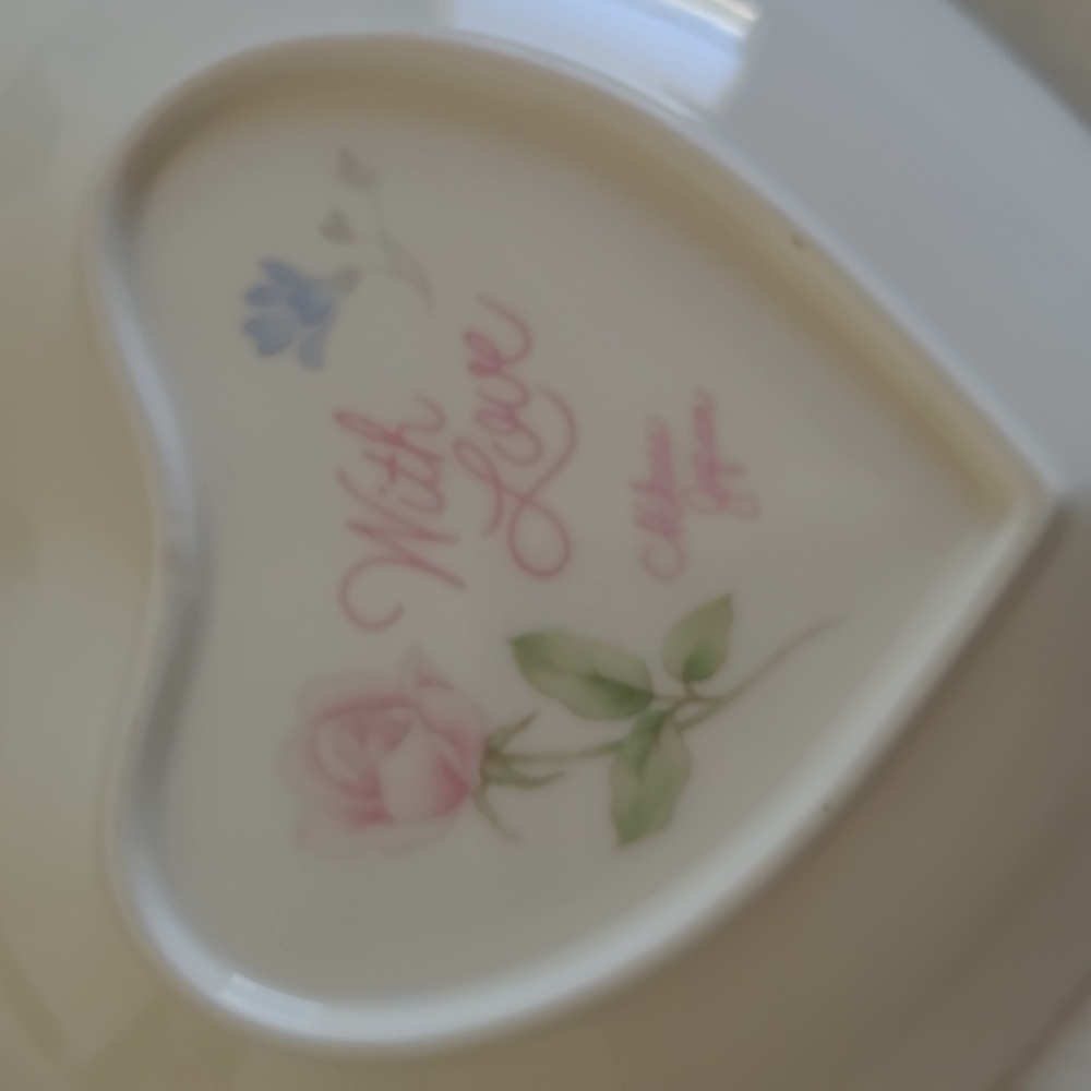 Floral Mikasa Trinket Dish. - Picture 3 of 6